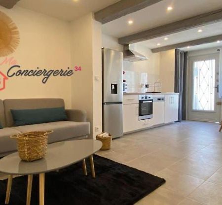 Superbe Appartement Climatise Avec Patio Montpellier Dış mekan fotoğraf