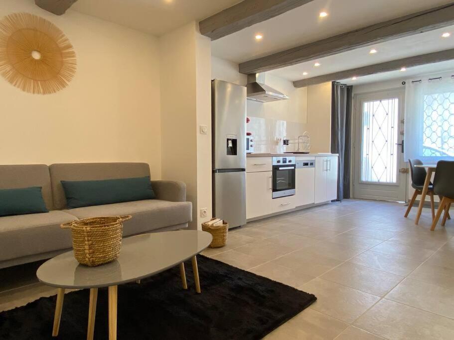 Superbe Appartement Climatise Avec Patio Montpellier Dış mekan fotoğraf