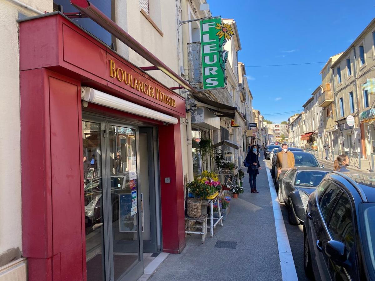 Superbe Appartement Climatise Avec Patio Montpellier Dış mekan fotoğraf