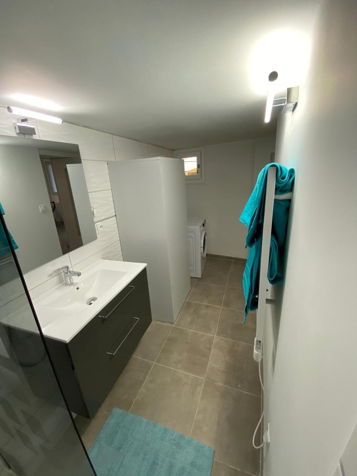 Superbe Appartement Climatise Avec Patio Montpellier Dış mekan fotoğraf